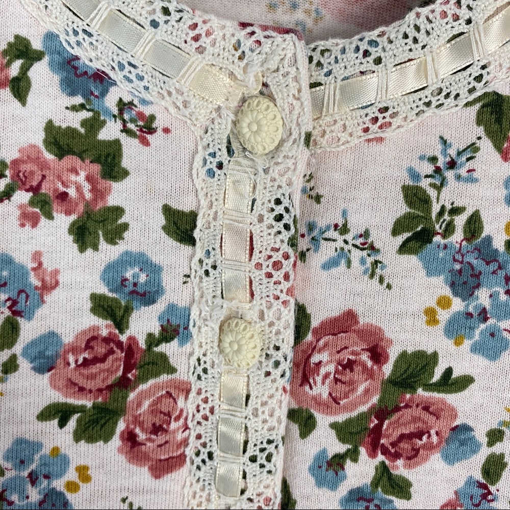 Amy Byer Floral Lace Girls Drop Waist Dress sz. 12 - Picture 9 of 16